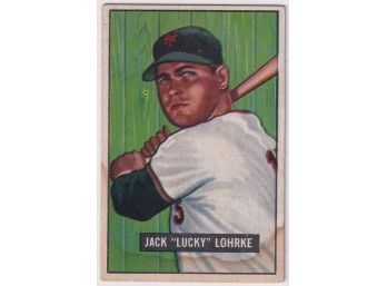1951 Bowman Jack 'lucky' Lohrke