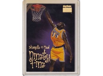 1999 Skybox Shaquille O'Neal Ninety Fine