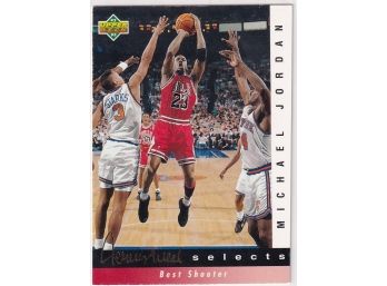 1992-93 Upper Deck Jerry West Selects Michael Jordan