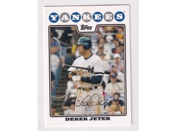 2008 Topps Derek Jeter