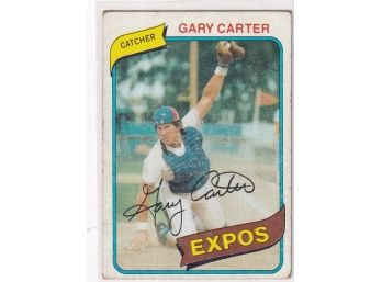 1980 Topps Gary Carter