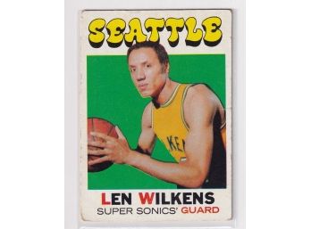 1971 Topps Len Wilkens