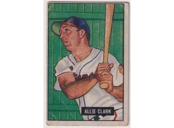 1951 Bowman Allie Clark