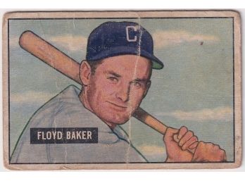 1951 Bowman Floyd Baker