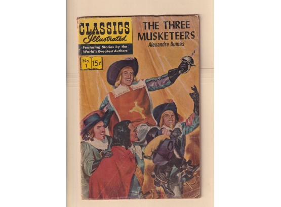 Classics Illustrated #1 The Three Musketeers