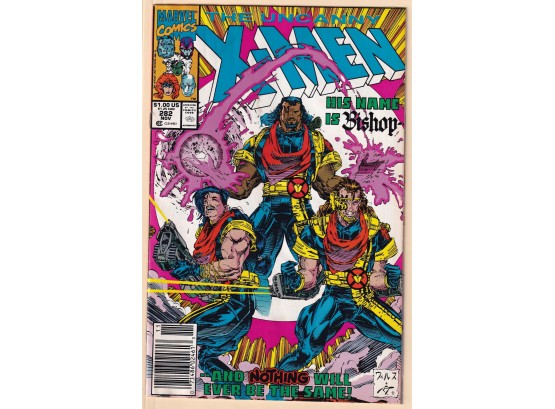 The Uncanny X-men #282 First Appearance Of Bishop ! Key Issue !