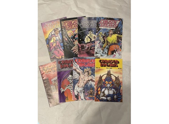 6 Crimson Dreams Comic Books
