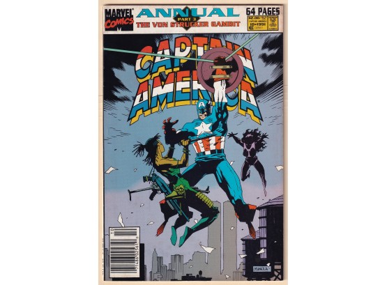 Captain America Annual #10 Mike Mignola Cover