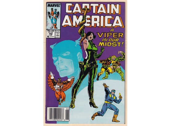 Captain America #342