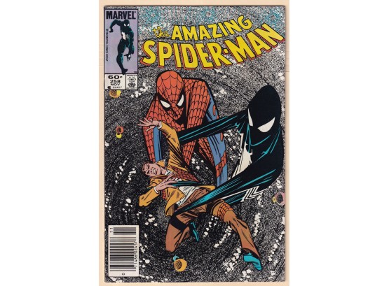 The Amazing Spiderman #258 Spider-man's New Revealed To Be An Alien Symbiote