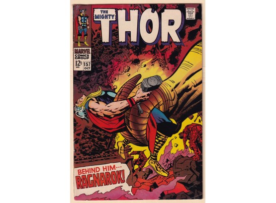 The Mighty Thor #157 Jack Kirby & Stan Lee !