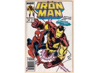 Iron Man #234 Battles Together With The Amazing Spiderman