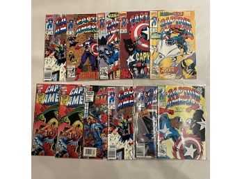 Captain America Comic Books