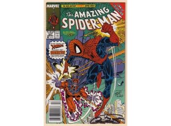 The Amazing Spiderman #327 Erik Larson Art !