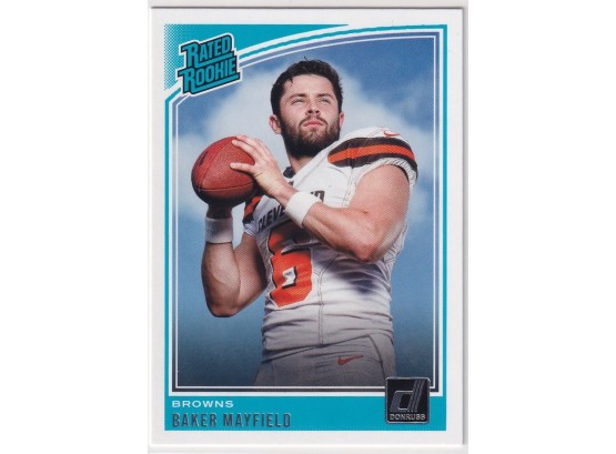 2018 Panini Donruss Baker Mayfield Rated Rookie