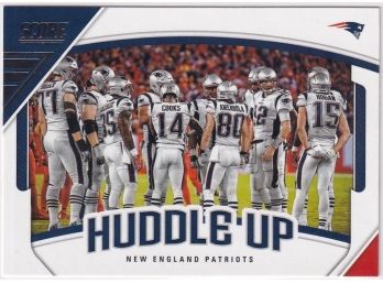 2018 Panini Score Huddle Up New England Patriots