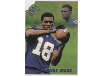 1998 Playoff Absolute Randy Moss Rookie Card