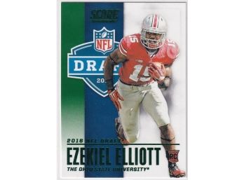 2016 Panini Score Ezekiel Elliot Draft Rookie Card