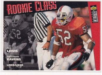 1996 Upper Deck Collector's Choice Ray Lewis Rookie Class