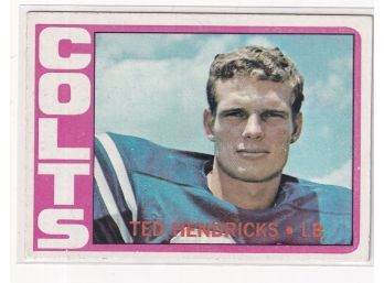 1972 Topps Ted Hendricks