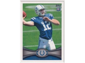 2012 Topps Andrew Luck Rookie Card