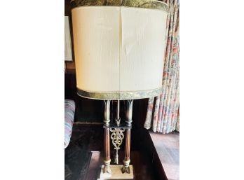 Vintage Regency Lamp - Oversized