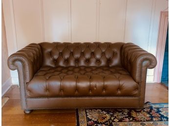 Vintage Custom Made Chesterfield Sofa By Mason Art