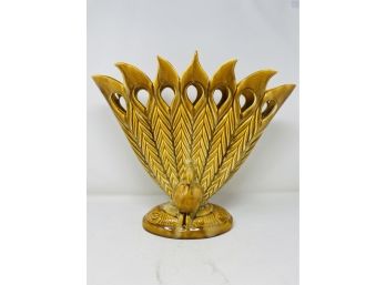 Antique Royal Haeger Peacock Vase