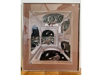 M.C Escher  Dutch, 1898-1972 Another World (Other World), 1947 (Print)