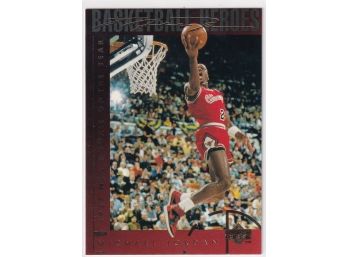 1994 Upper Deck Michael Jordan 1985 NBA Rookie Of The Year Basketball Heroes
