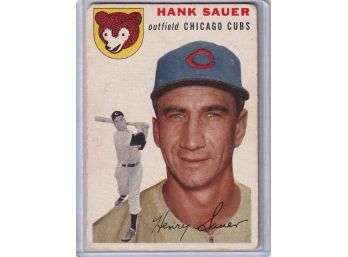 1954 Topps Hank Sauer
