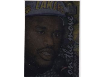 1996-97 Fleer Metal Shaquille O'neal On The Move