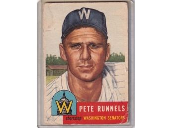 1953 Topps Pete Runnels