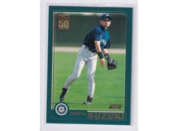 2001 50th Anniversary Ichiro Suzuki Rookie Card