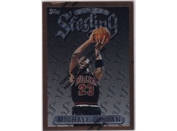 1996 Topps Finest Sterling Michael Jordan