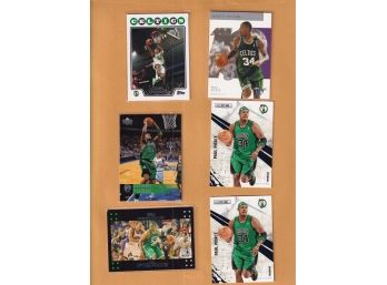 6 Paul Pierce Basketball Cards