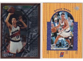 2 Steve Nash Basketball Cards