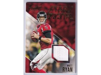 2017 Panini Prestige Matt Ryan Stars Of The NFL Game Used Material Card