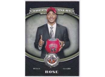 2008 Topps Derrick Rose Topps Treasury Rookie Card