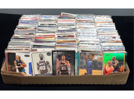 Box Lot Of 1990s-00s Basketball Cards