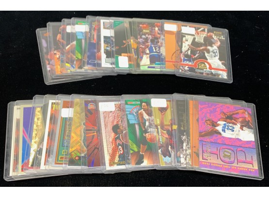 Alonzo Mourning Rookie And Insert Basketball Card Lot
