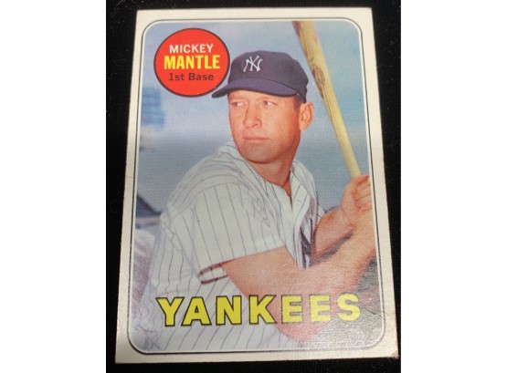 1969 Topps Mickey Mantle