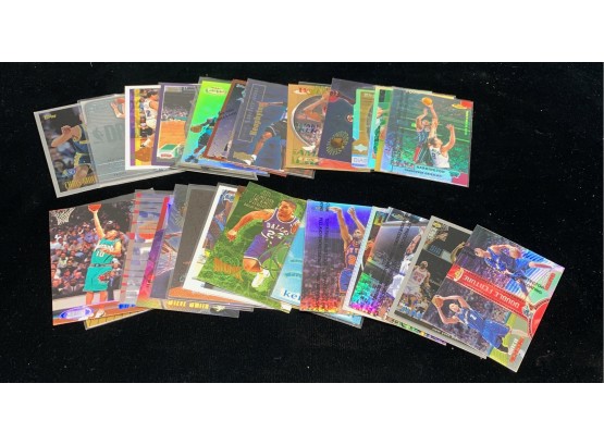 Lot Of 1990s Basketball Rookies/ Inserts/ Refractors