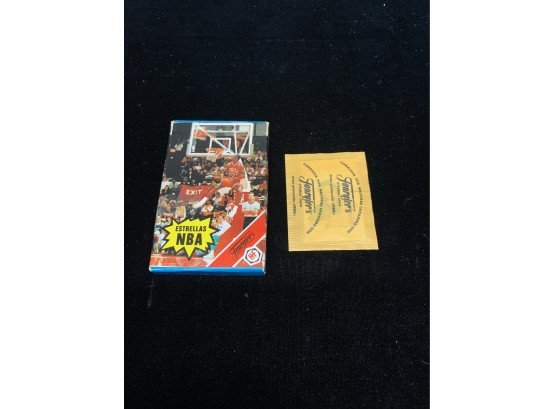 1988 Fournier Estrellas Complete Set With Magic Johnson Sticker