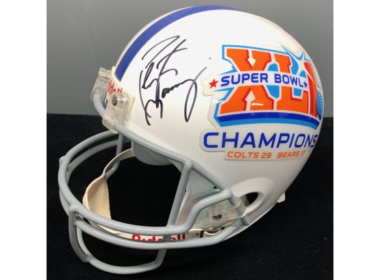 Peyton Manning Signed Super Bowl XLI Full Size Helmet