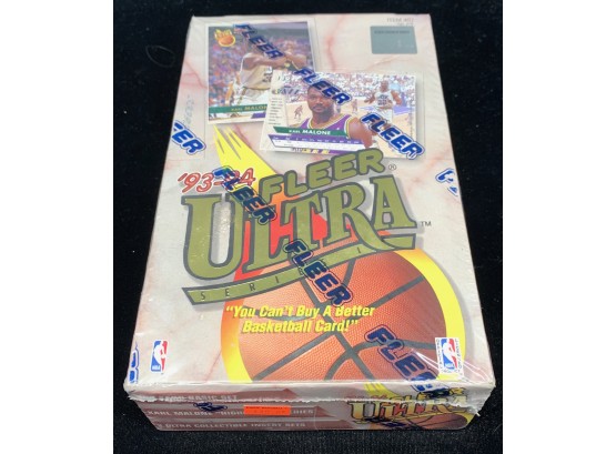 1993-94 Fleer Ultra Series 1 Unopened Wax Box (Scoring Kings Jordan?)