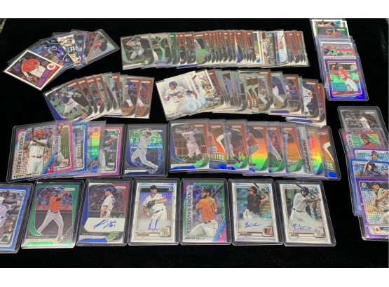 Baseball Rookie/ Auto/ Refractor/ Serial Numbered Lot