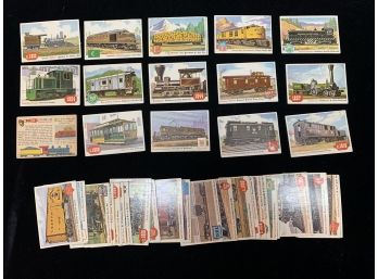 1955 Topps Rails And Sails Lot