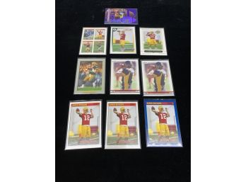(10) 2005 Aaron Rodgers Rookie Card Lot