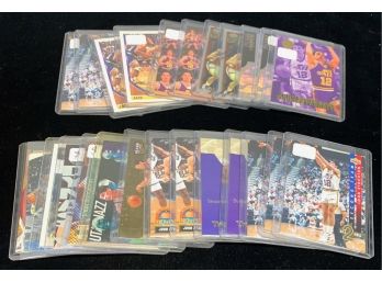 John Stockton Basketball Card Lot